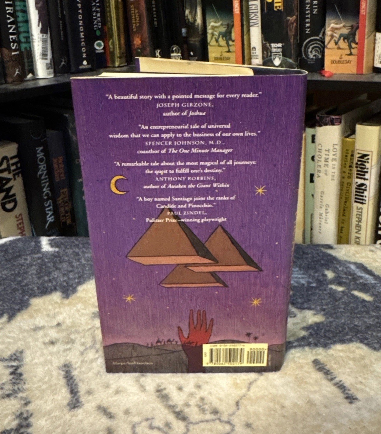 The Alchemist by Paulo Coelho (Hardcover) 8th Print, SIGNED by Translator