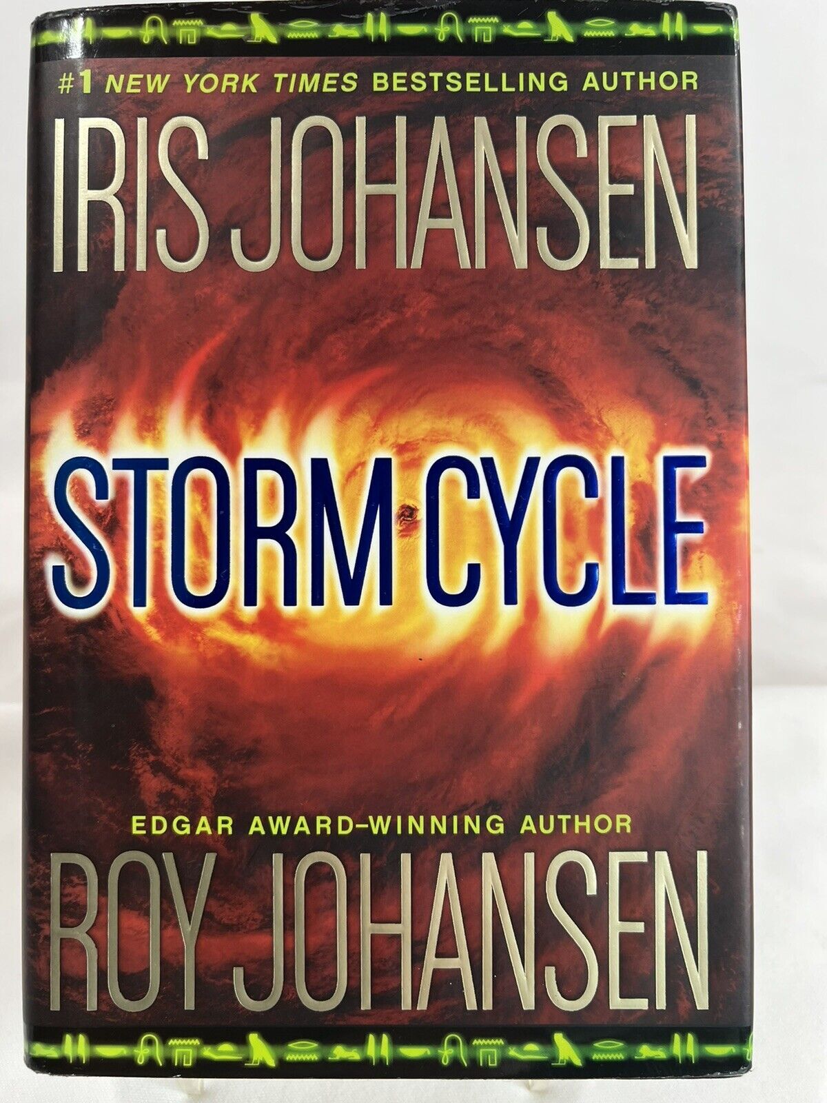 Iris Johansen Stormcycle Like New Hardcover Thriller Book Adults Unbranded