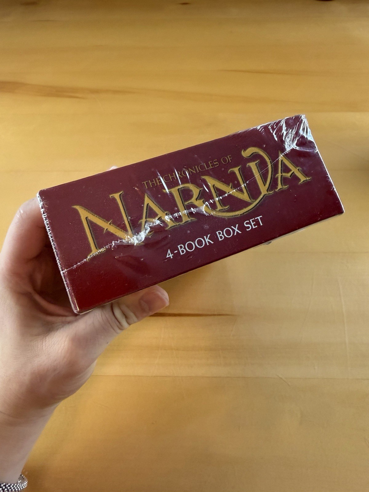 The Chronicles Of Narnia 4-Book Box Set By C.S. Lewis HarperCollins New Sealed