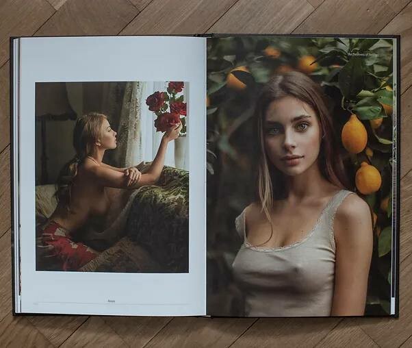 Sensual Erotica. 100 Best Photos by David Dubnitskiy, signed by the author