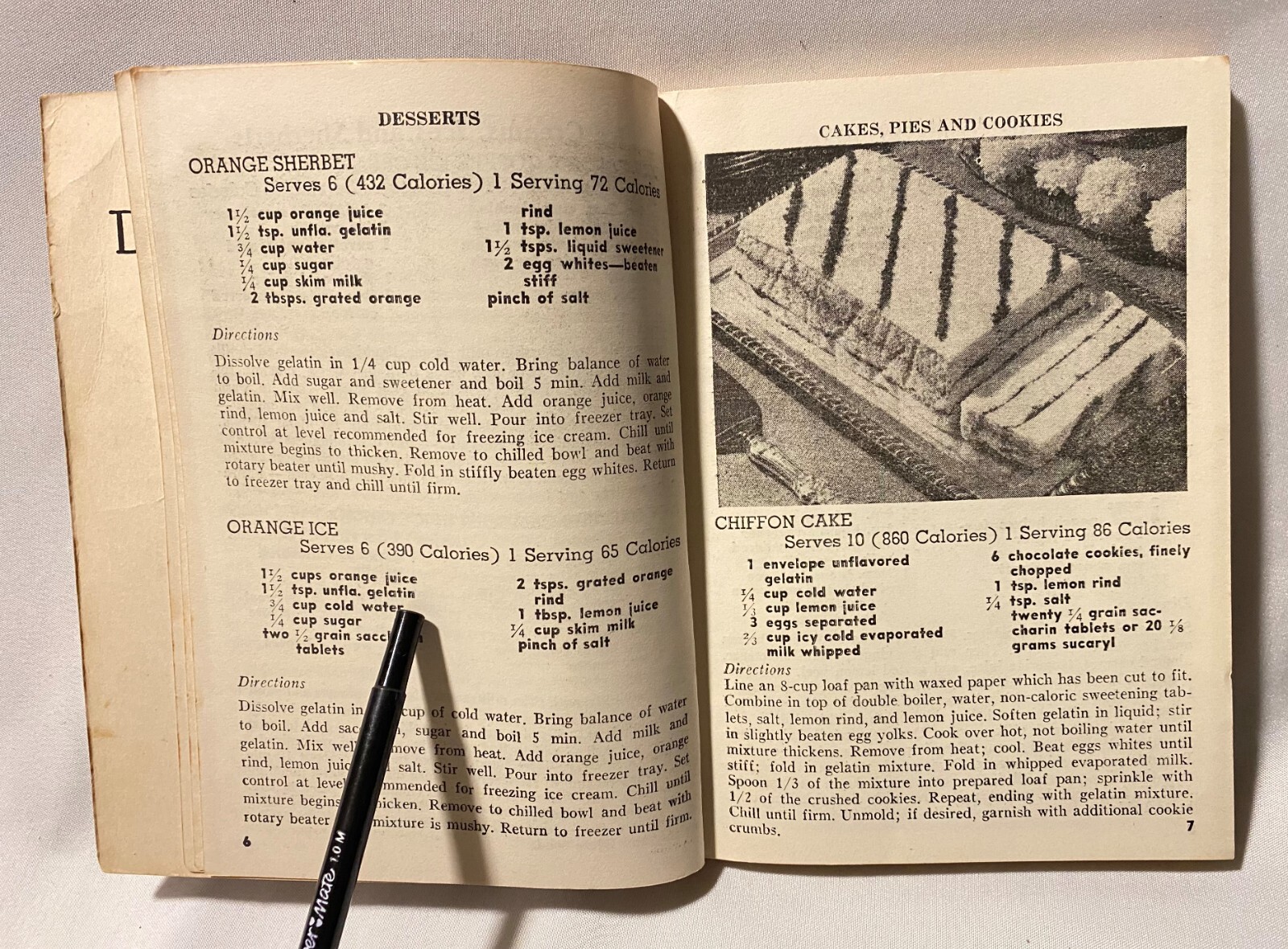 Vintage 1961 Tasty Low Calorie Diet Cook Book 1-128 Pages