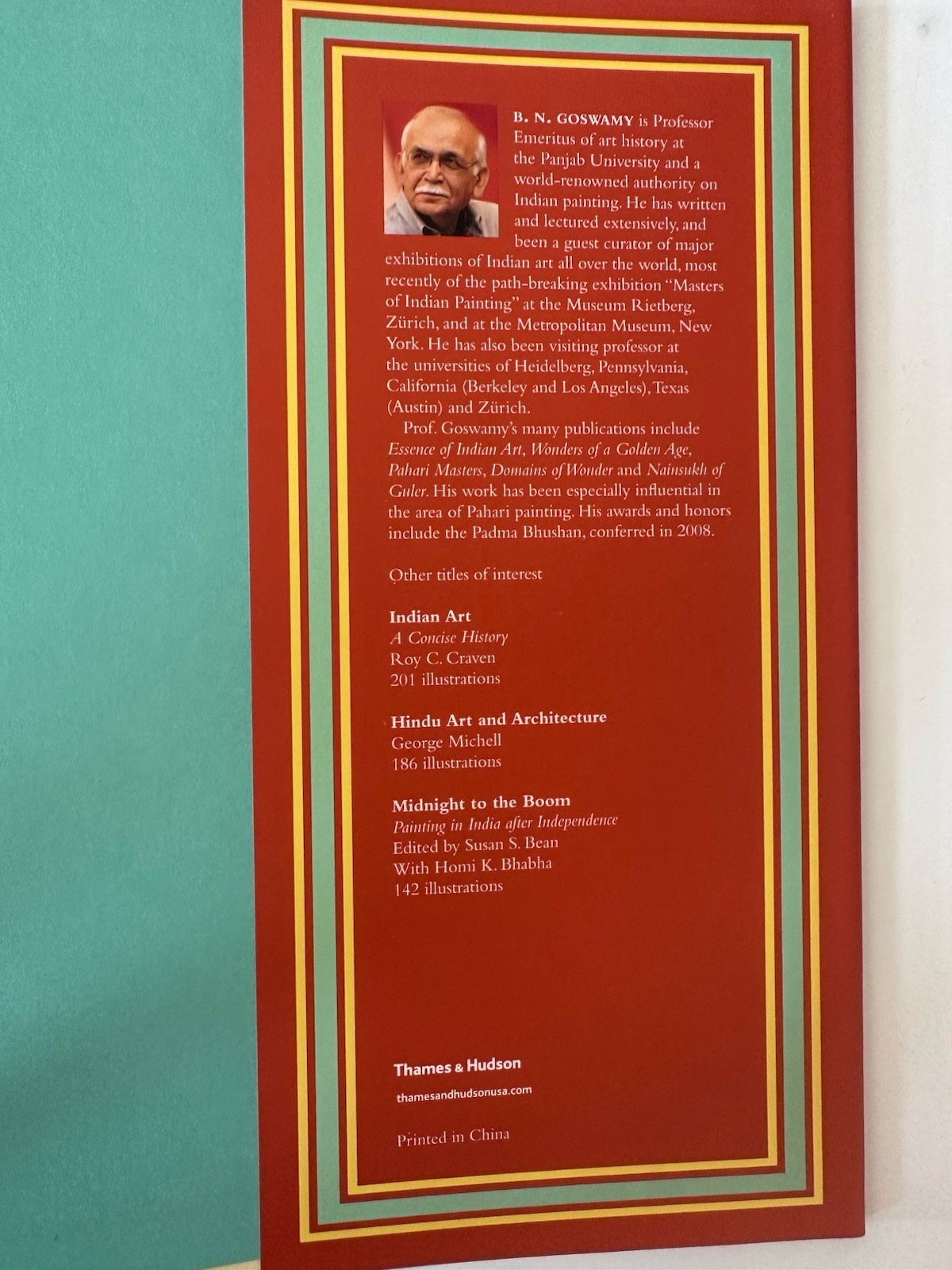 The Spirit of Indian Painting: Close Encounters wit… by B. N. Goswamy Hardback
