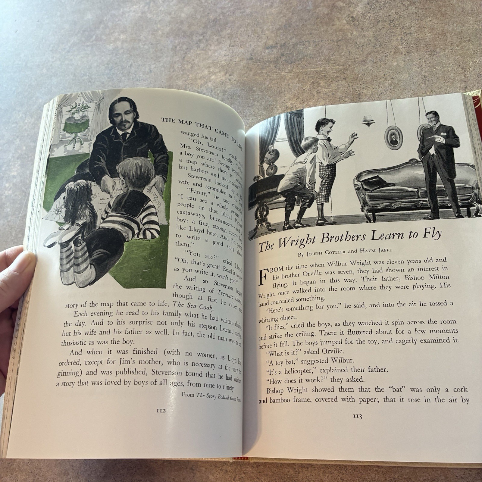 Vintage Childcraft Vol. 6 – Great Men And Famous Deeds Hardcover 256 Pages