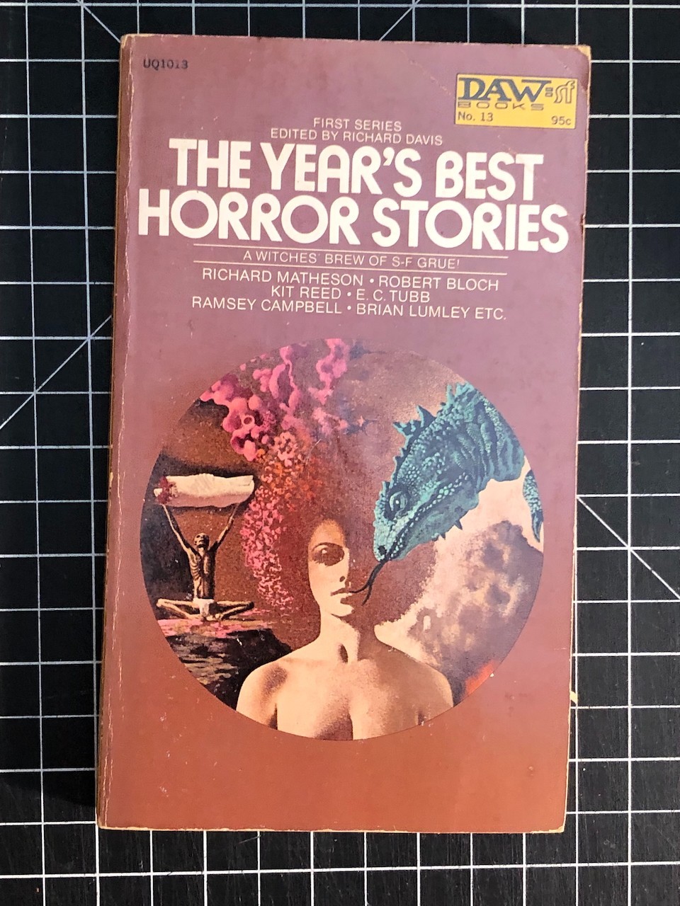 The Year’s Best Horror Stories Edited By Richard Davis 1971 First Edition Daw
