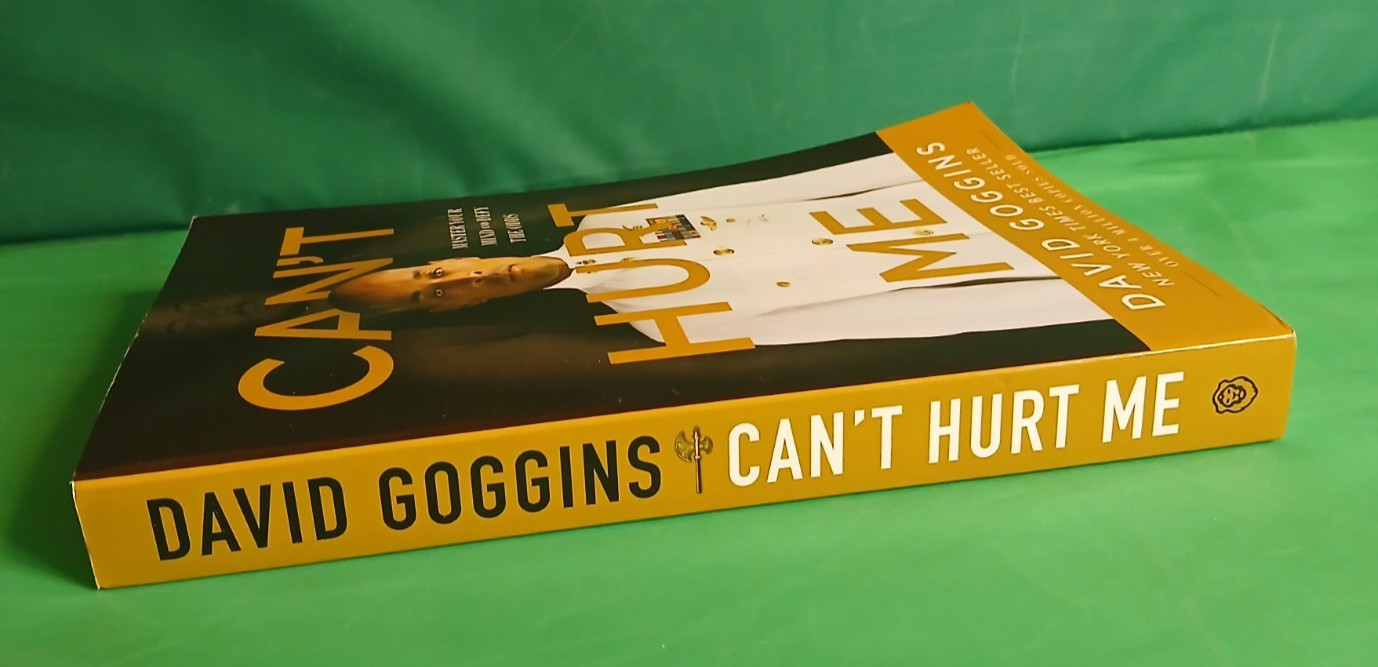 CAN’T HURT ME Master Your Mind And Defy The Odds David Goggins Paperback Book