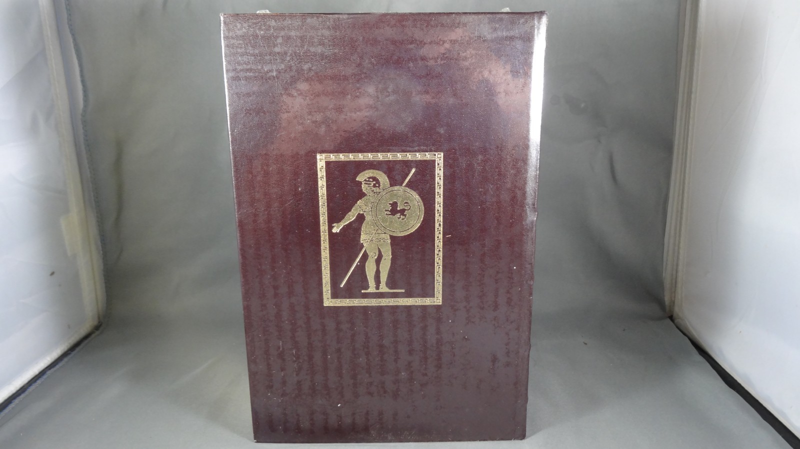 (Sealed)1999 HOMER The Iliad & The Odyssey BARNES & NOBLE Genuine Bonded Leather
