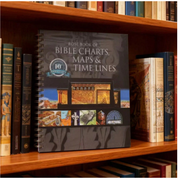 Rose Book of Bible Charts, Maps & Timelines – Full-Color Illustrated Reference