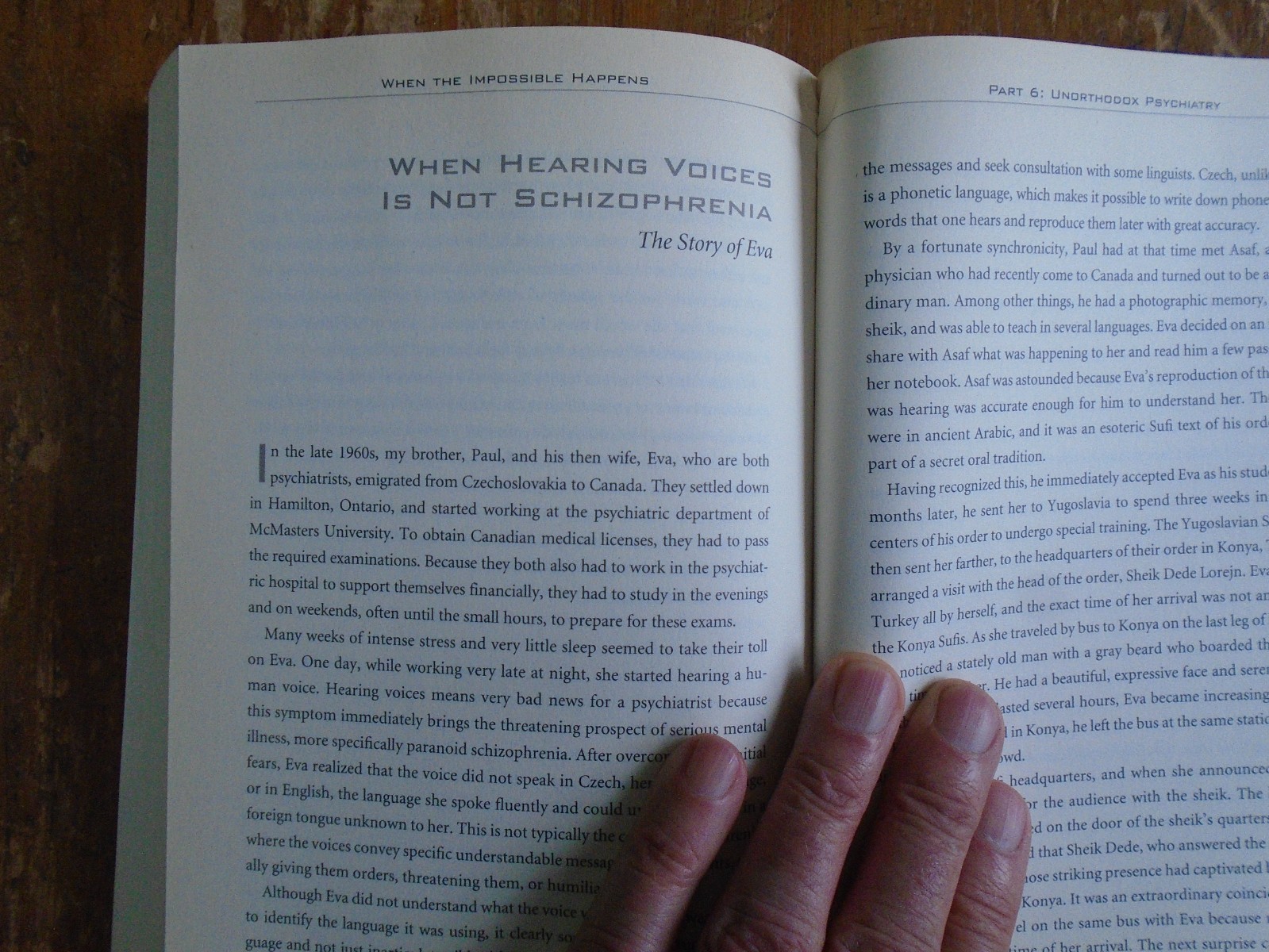 When the Impossible Happens by Stanislav Grof, MD, PHD, 2006 1st Ed.
