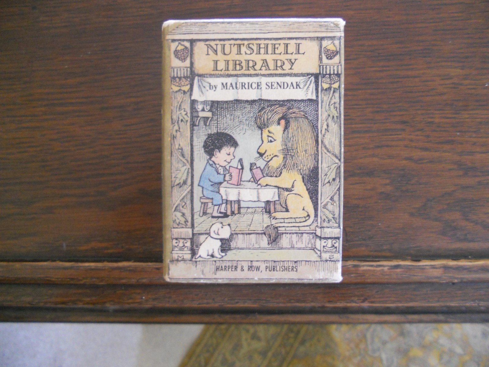 THE NUTSHELL LIBRARY, Maurice Sendak, 1962, 1st edition Harper & Row