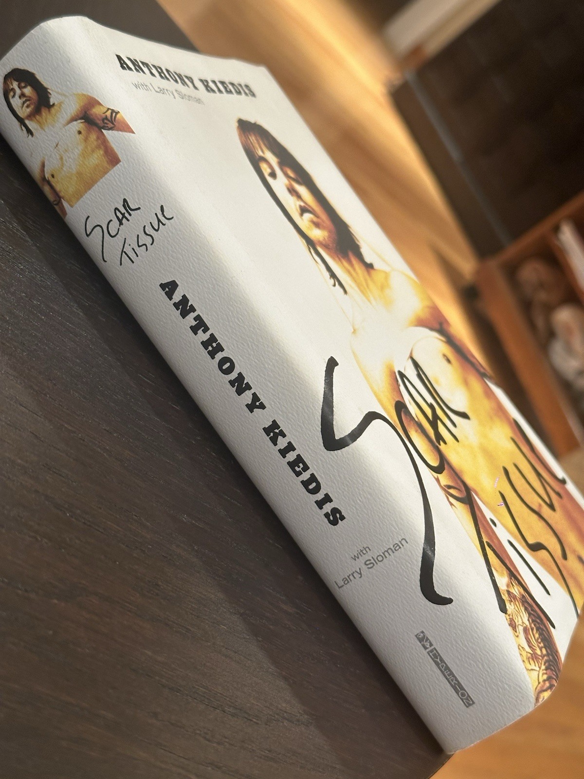 Anthony Kiedis AUTOGRAPHED Biography ‘Scar Tissue’