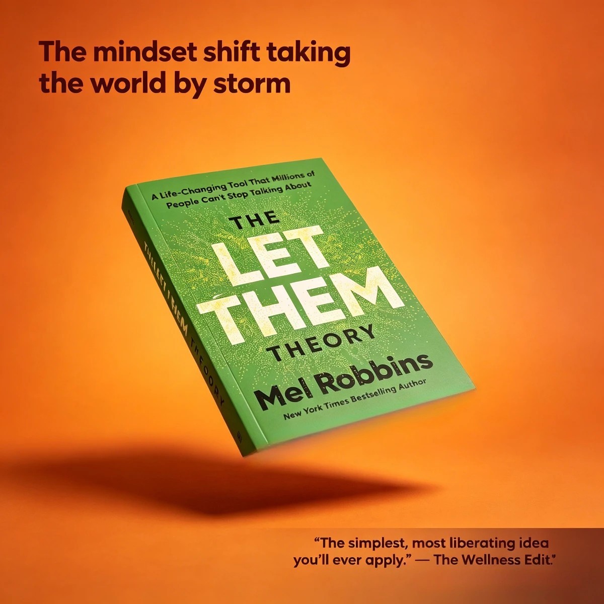 The Let Them Theory By Mel Robbins, Paperback Book