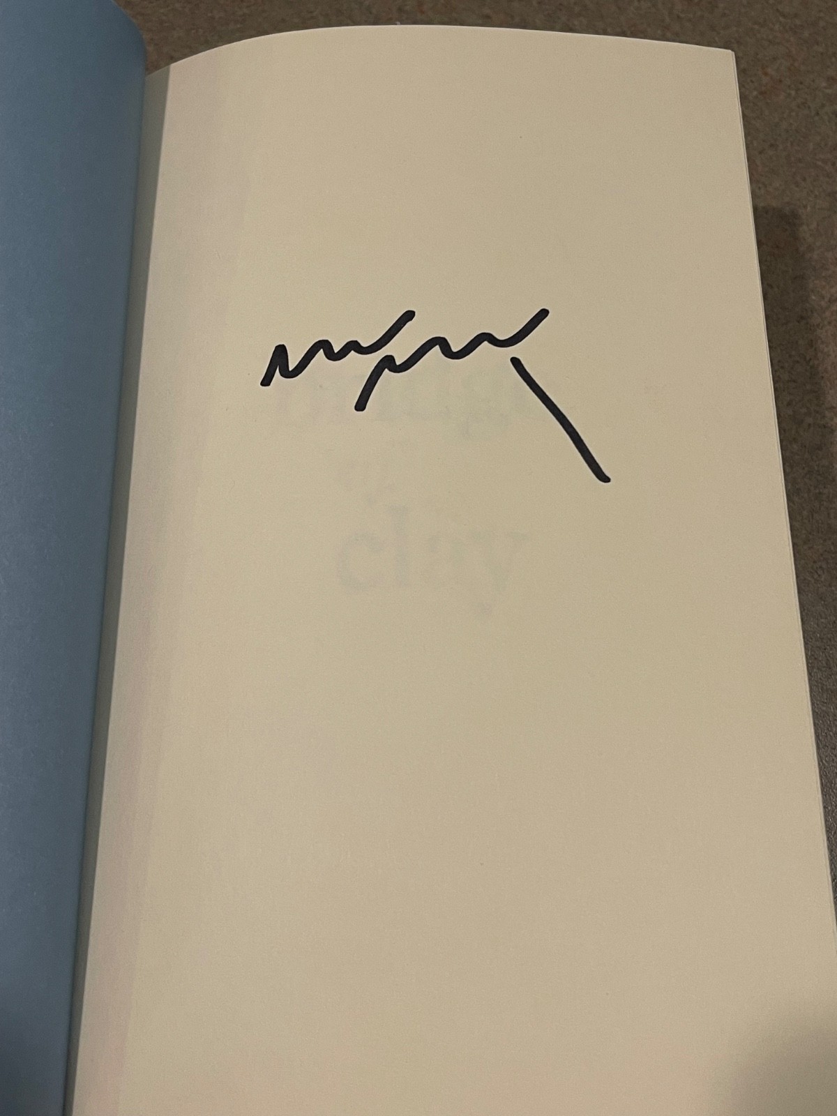 The Book Thief & Bridge of Clay *SIGNED* by Markus Zusak (2 Hardcover Set)