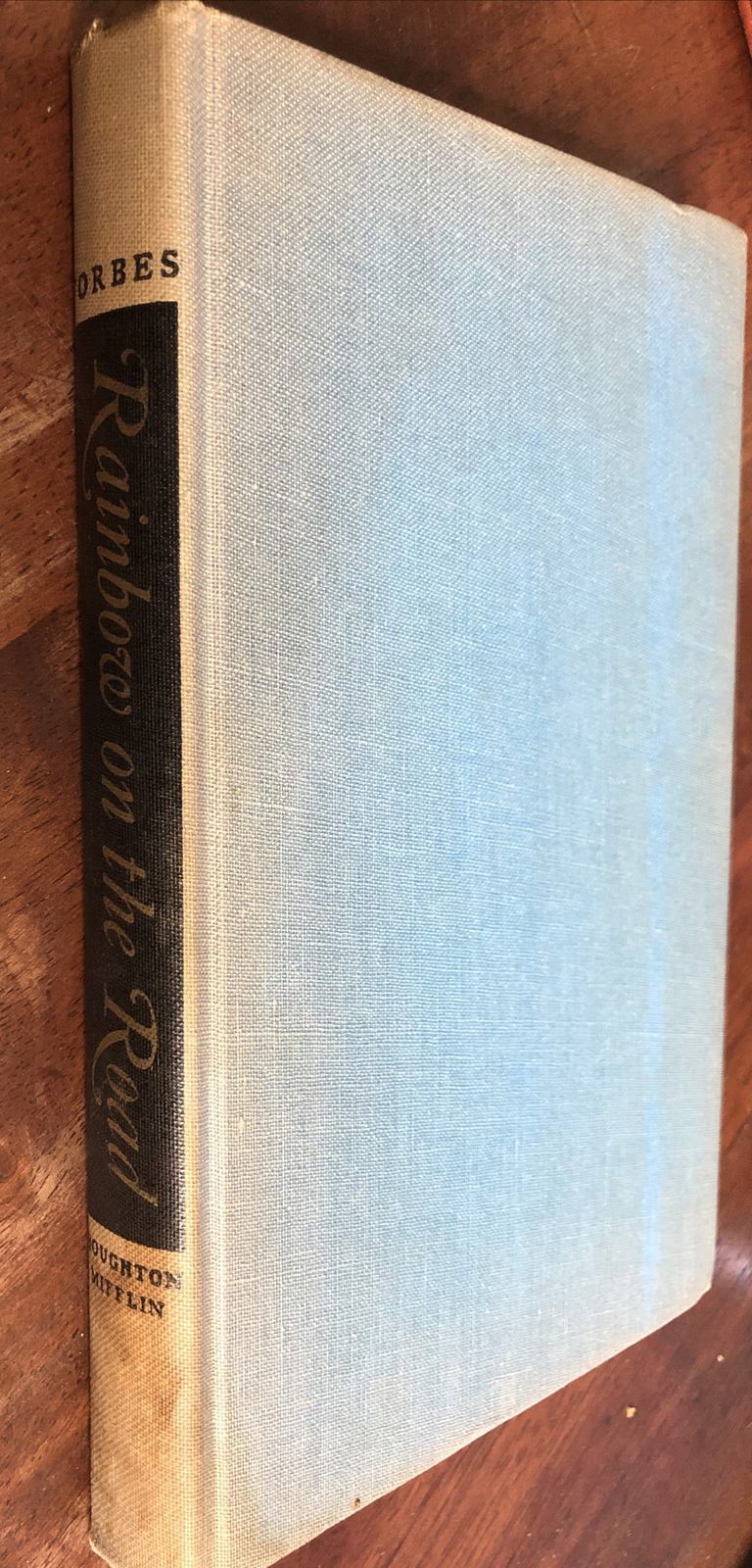 Rainbow On The Road book by Esther Forbes Hoskins 1954 Vintage hardcover book