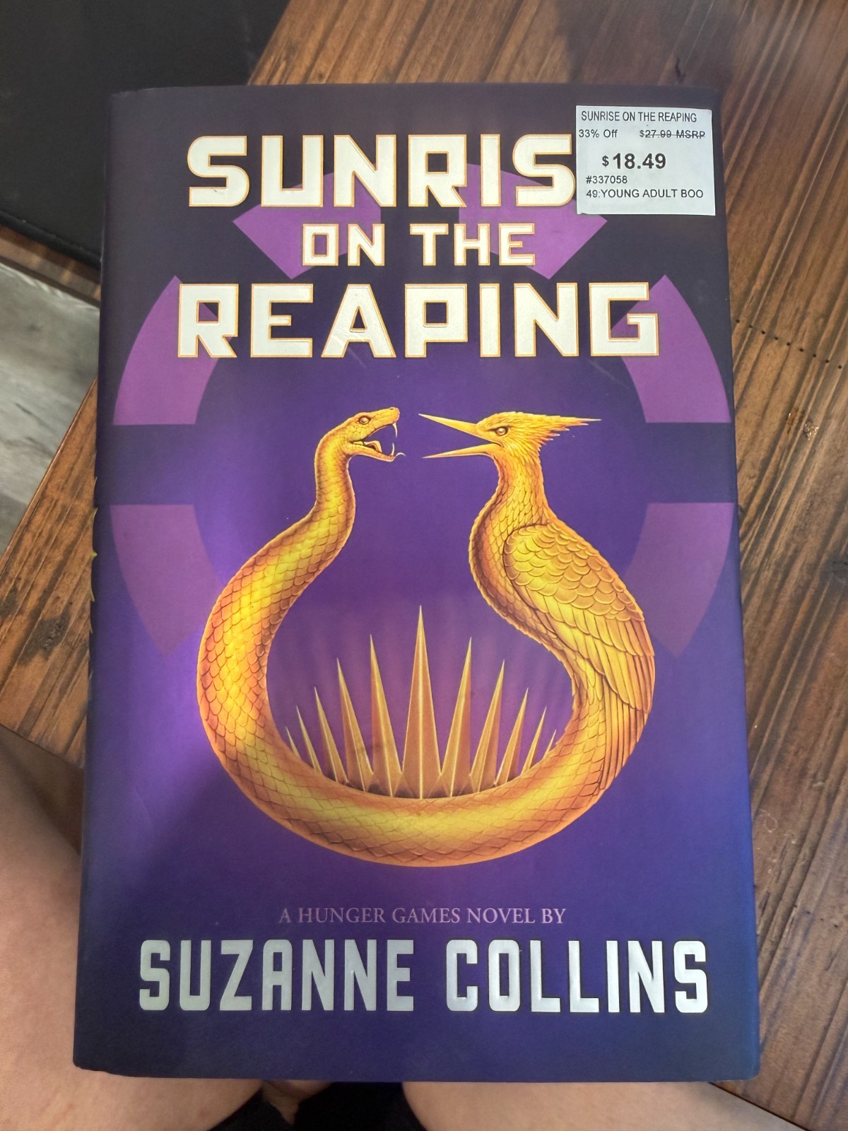 Sunrise on the Reaping Suzanne Collins Hunger Games Hardcover Book 2025