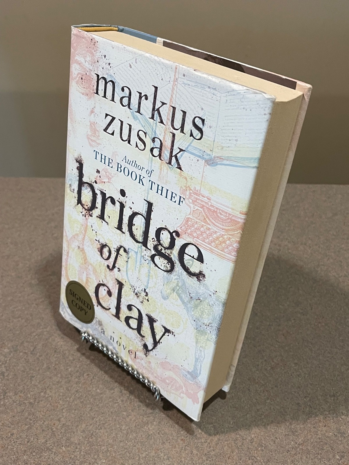 The Book Thief & Bridge of Clay *SIGNED* by Markus Zusak (2 Hardcover Set)