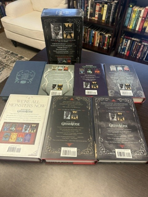 Leigh Bardugo 7 Book Lot Hardcovers includes Six of Crows Duology in Slipcase
