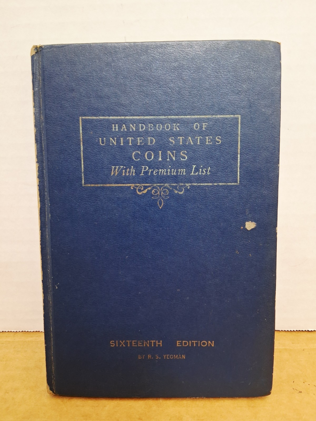 Blue Book – Handbook of United States Coins – 16th Edition *1959 w/Premium Lists