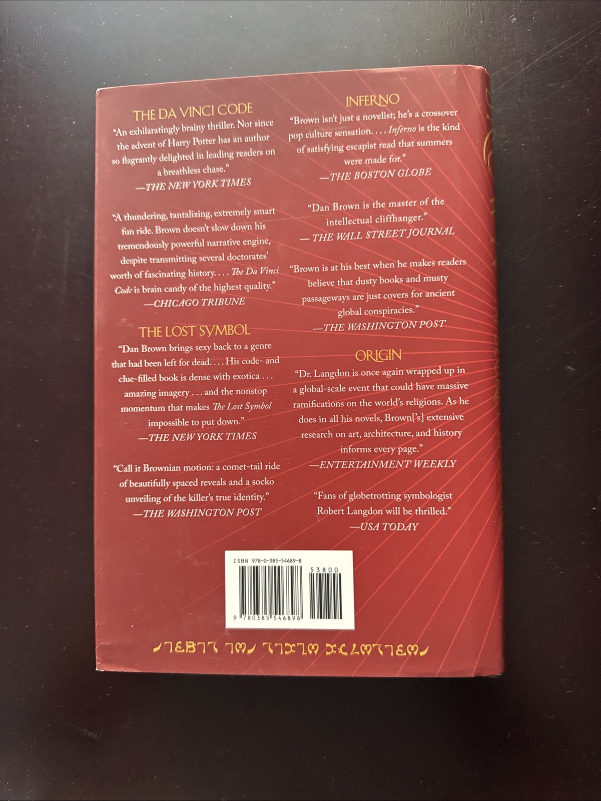 Secret of Secrets : A Novel by Dan Brown (2025, Hardcover)