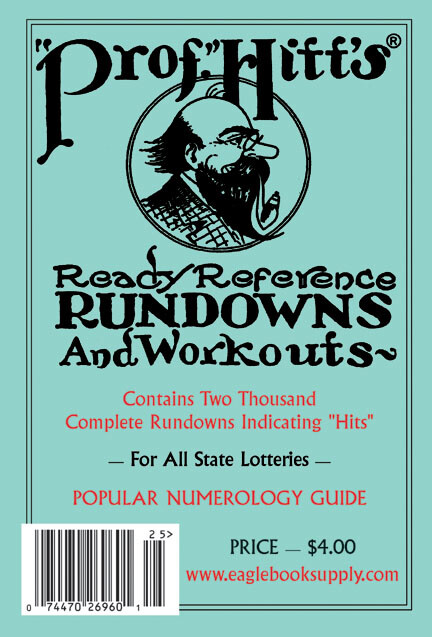 Prof. Hitt’s Ready Reference Rundowns & Workouts – Numerology Guide