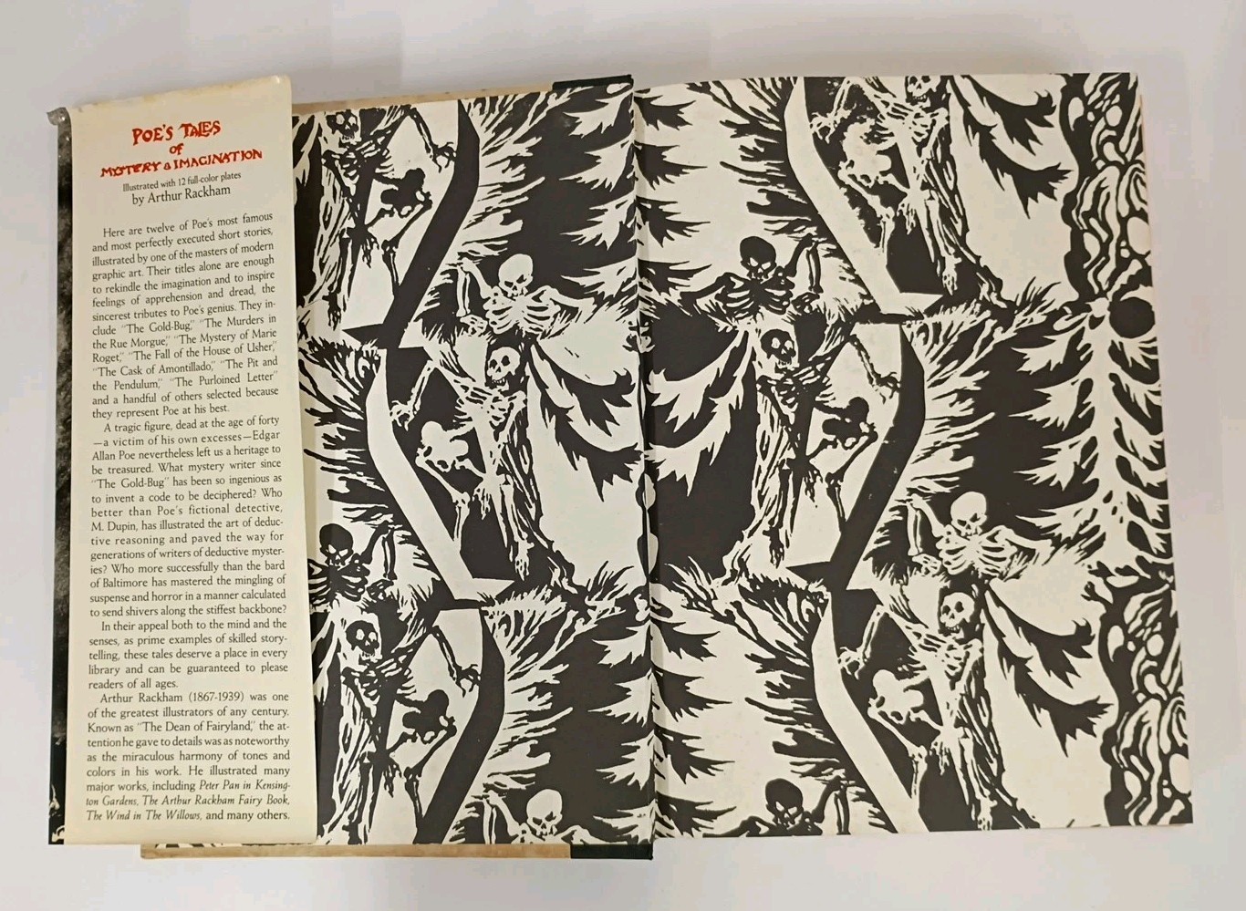 Vintage 1935 “POE’S TALES OF MYSTERY & IMAGINATION” 317-Page Hardcover
