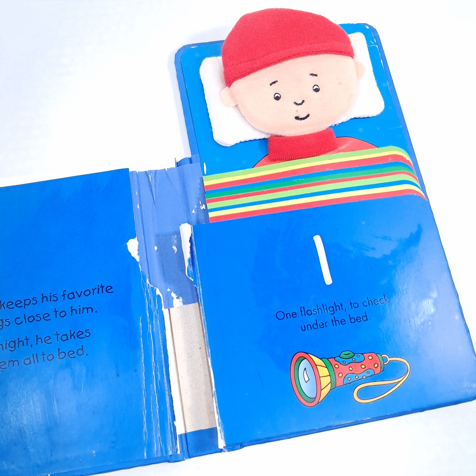 Caillou: My Little Bed Count from 1 to 10 book Chouette 2012 bedtime learning