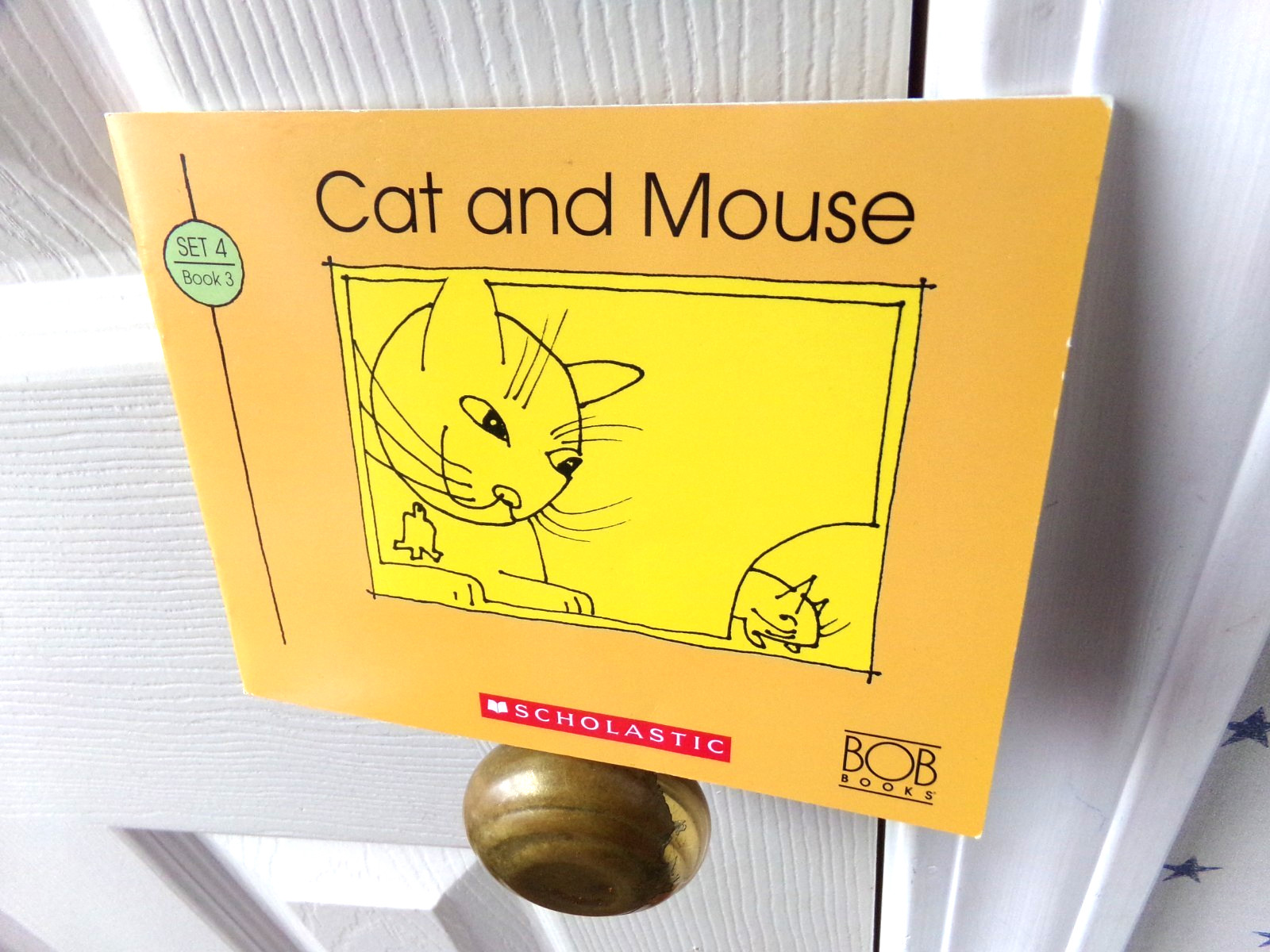 Bob Books Cat and Mouse Set 4 Book 3 ONE Replacement Book By Bobby Lynn Maslen $