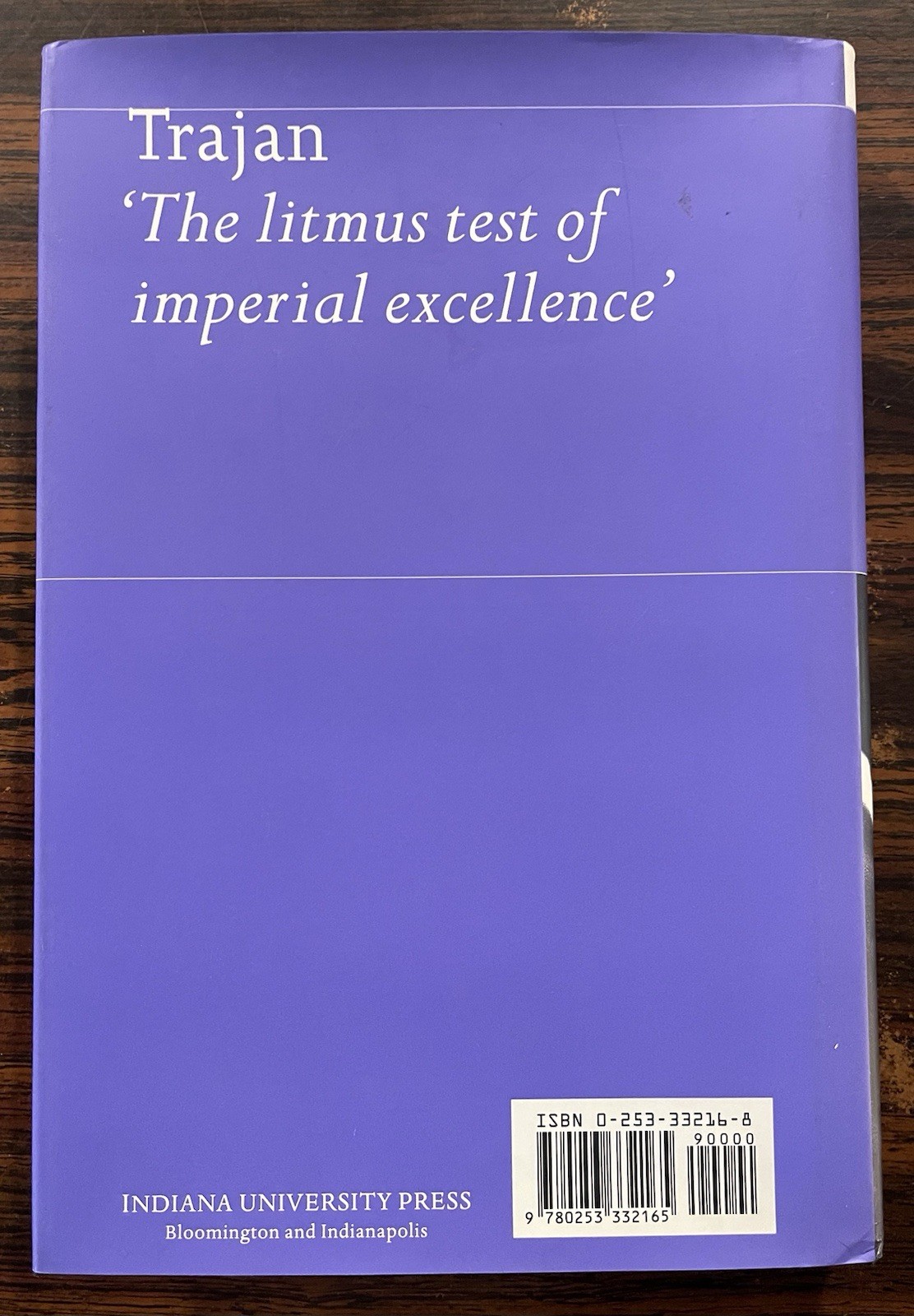 Trajan: Optimus Princeps by Julian Bennett ~ Hardback Book ~ Free Shipping