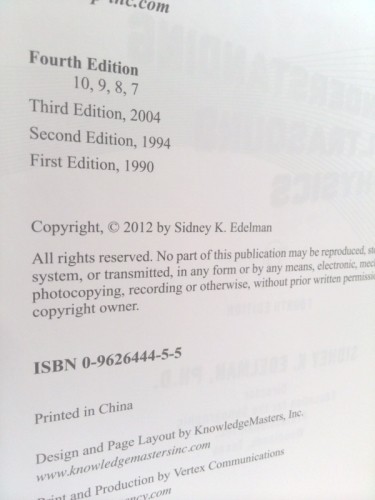 Understanding Ultrasound Physics (Rev Ed) by Edelman, Sidney K.