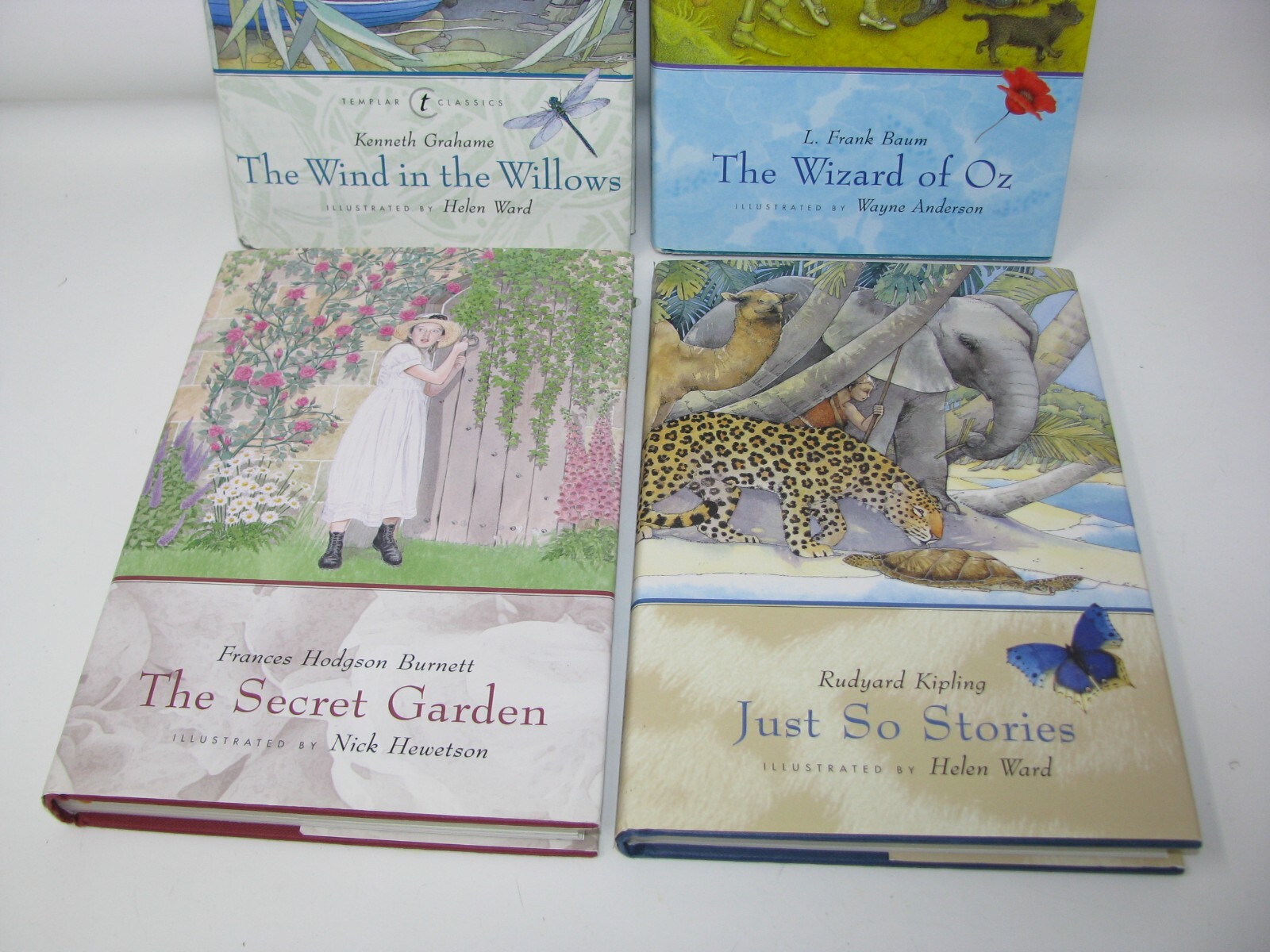 Lot 4 Templar Classics Wind in the Willows Wizard Of Oz Secret Garden Just So