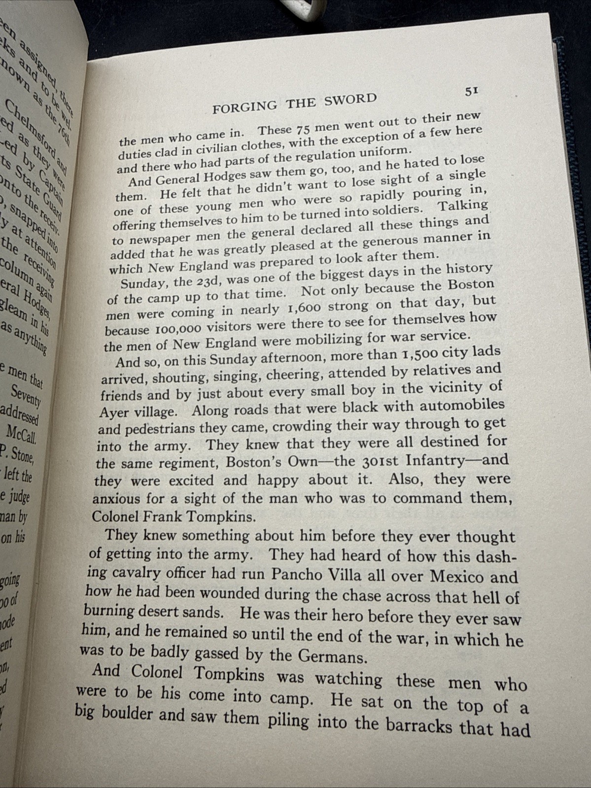 Forging The Sword Story Of Camp Devens 1920 WWI New England Robinson HC 1st Ed