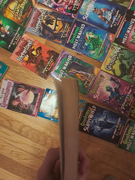 Huge Goosebumps Book Bulk Lot Some Original Series + Vintage Boardgame