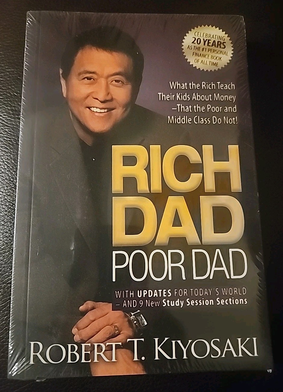 Rich Dad Poor Dad by Robert T. Kiyosaki, ☆NEW☆ ☆SEALED☆