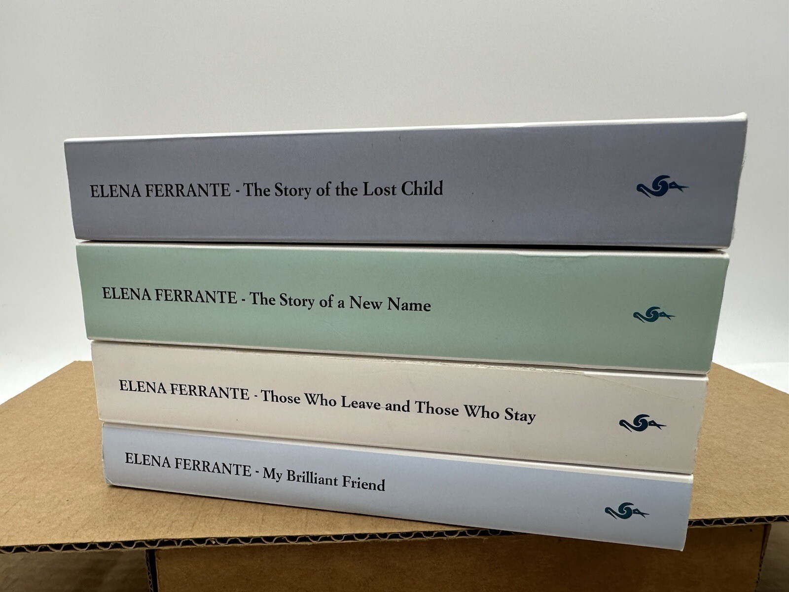 The Neapolitan Novels Boxed Book Set of 4 by Elena Ferrante-Paperback