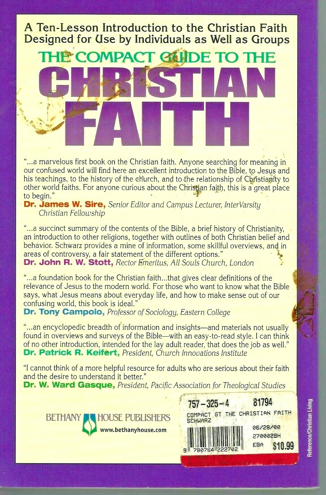 The Compact Guide to the Christian Faith by John E. Schwarz