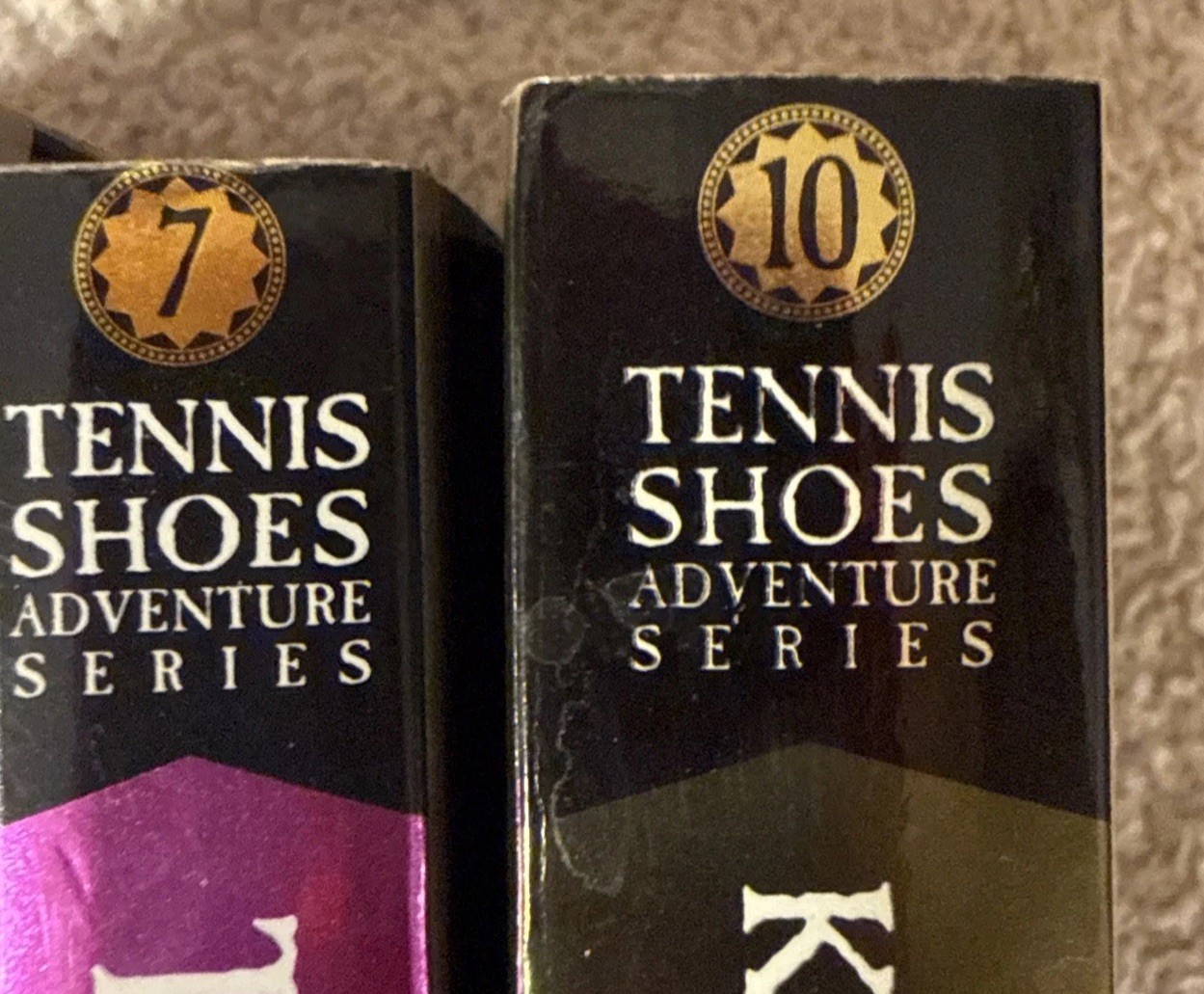 7 Books From The Tennis Shoes Adventure Series Books 2-3-4-5-6-7-10