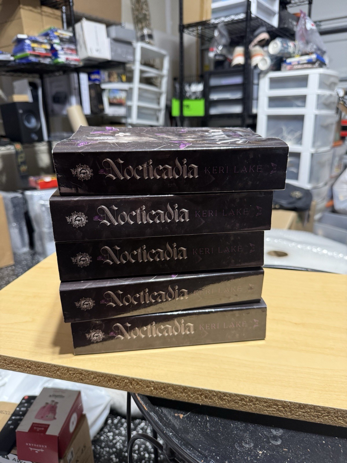 Nocticadia by Keri Lake, Gothic Dark Romance Booktok, OOP Paperback