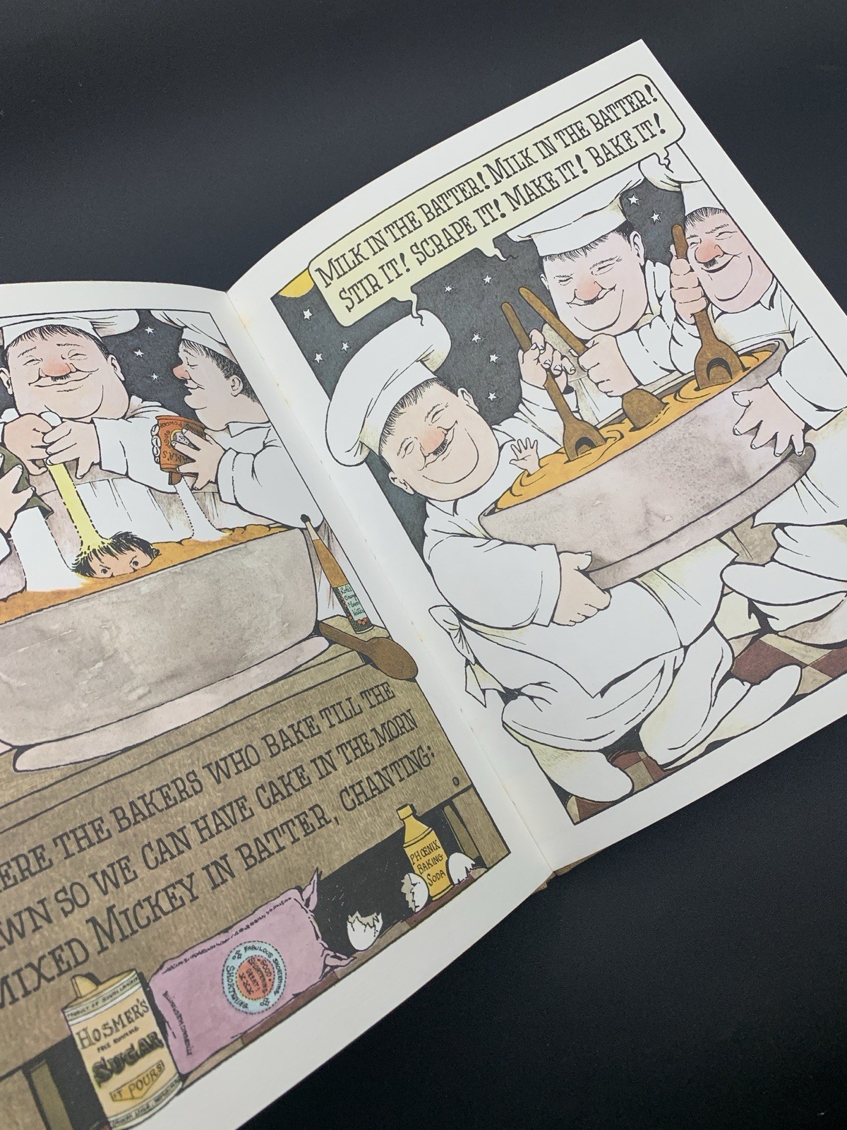 In The Night Kitchen By Maurice Sendak 1970 (1st Ed Uncensored) White Cloth HCDJ