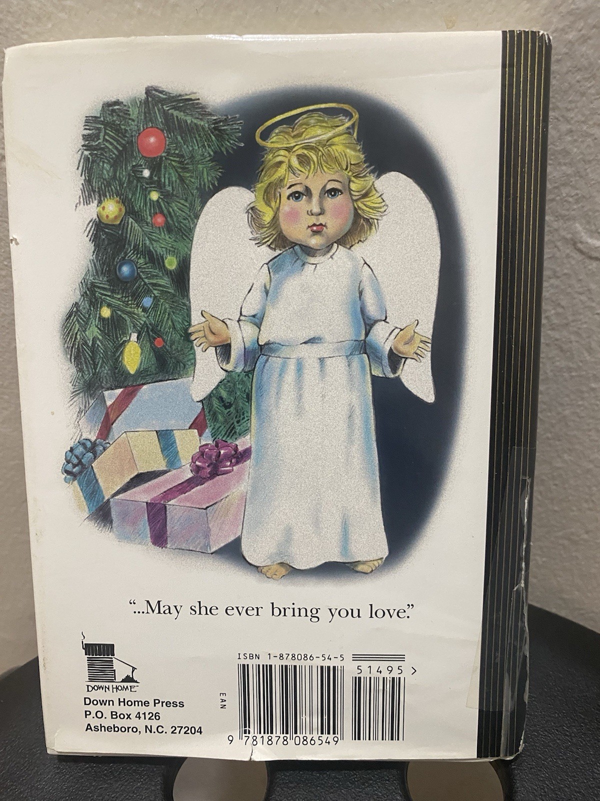 The Angel Doll: A Christmas Story BY Jerry Bledsoe (1996) SIGNED 1st Printing HC