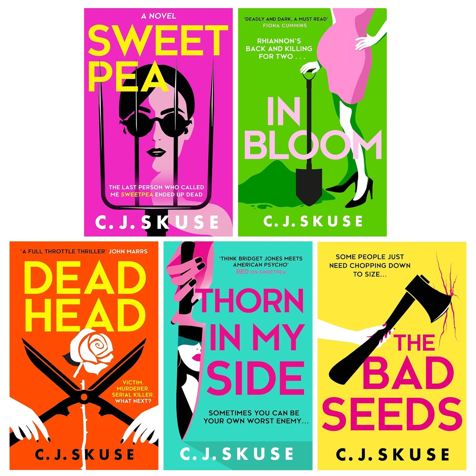 Sweetpea Series By C. J. Skuse 5 Books Collection Set – Fiction – Paperback