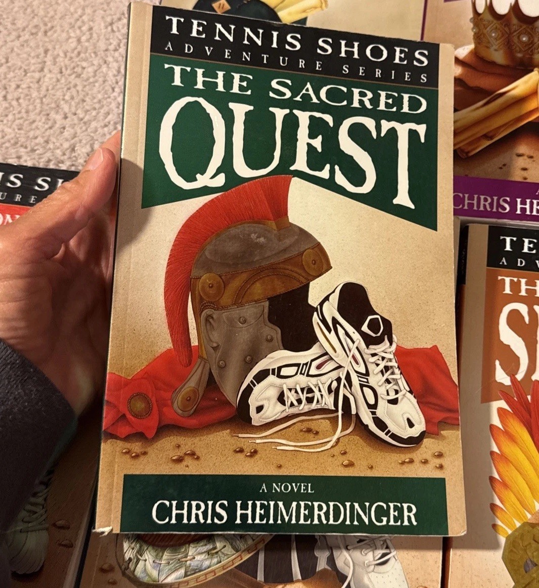7 Books From The Tennis Shoes Adventure Series Books 2-3-4-5-6-7-10