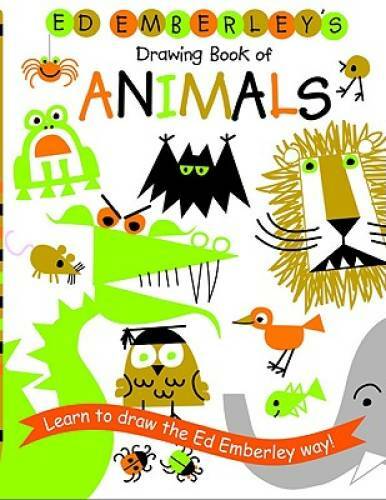 Ed Emberley’s Drawing Book of Animals – Paperback By Emberley, Ed – GOOD