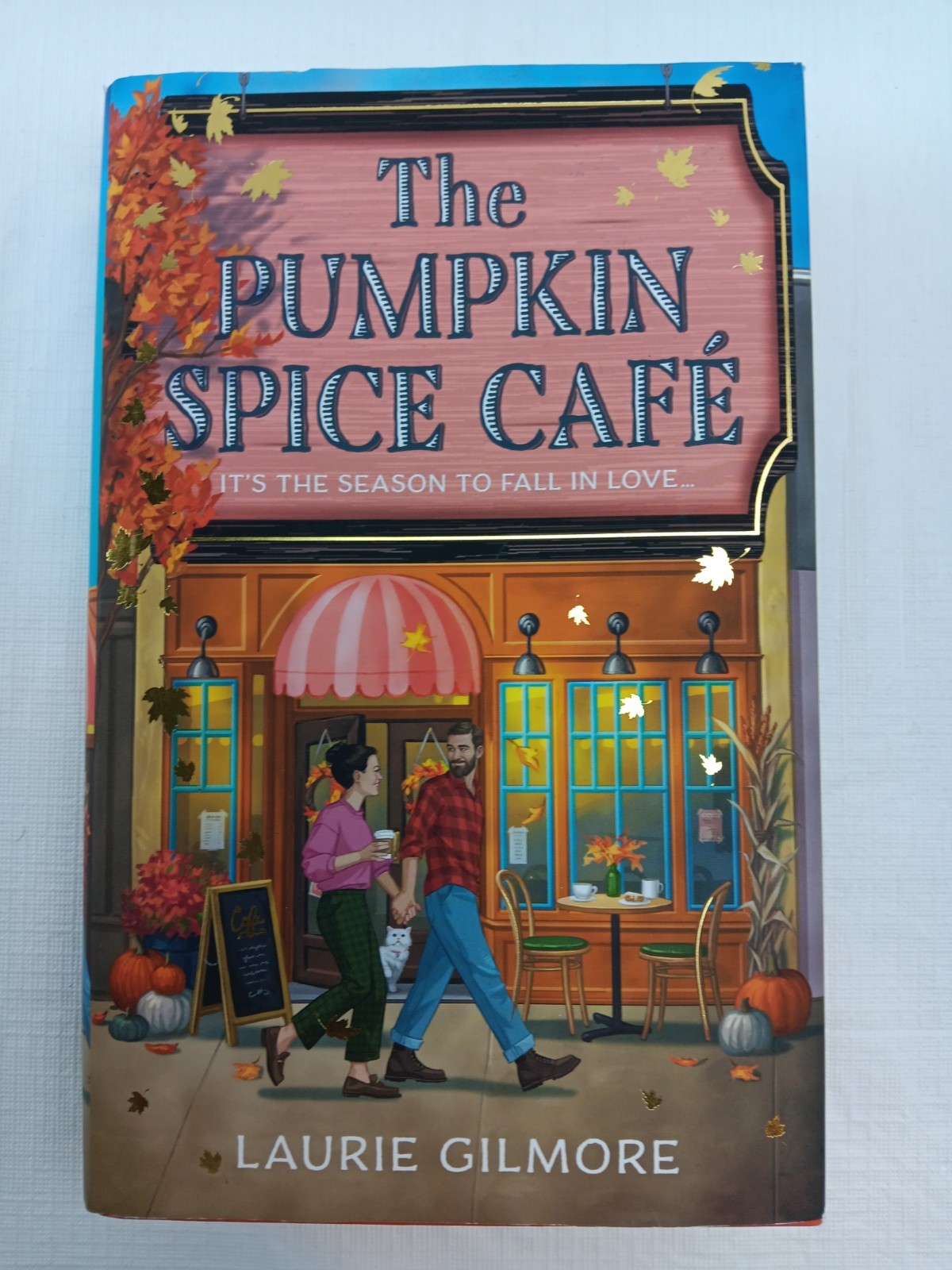 The Pumpkin Spice Cafe by Laurie Gilmore, 2023 Hardcover