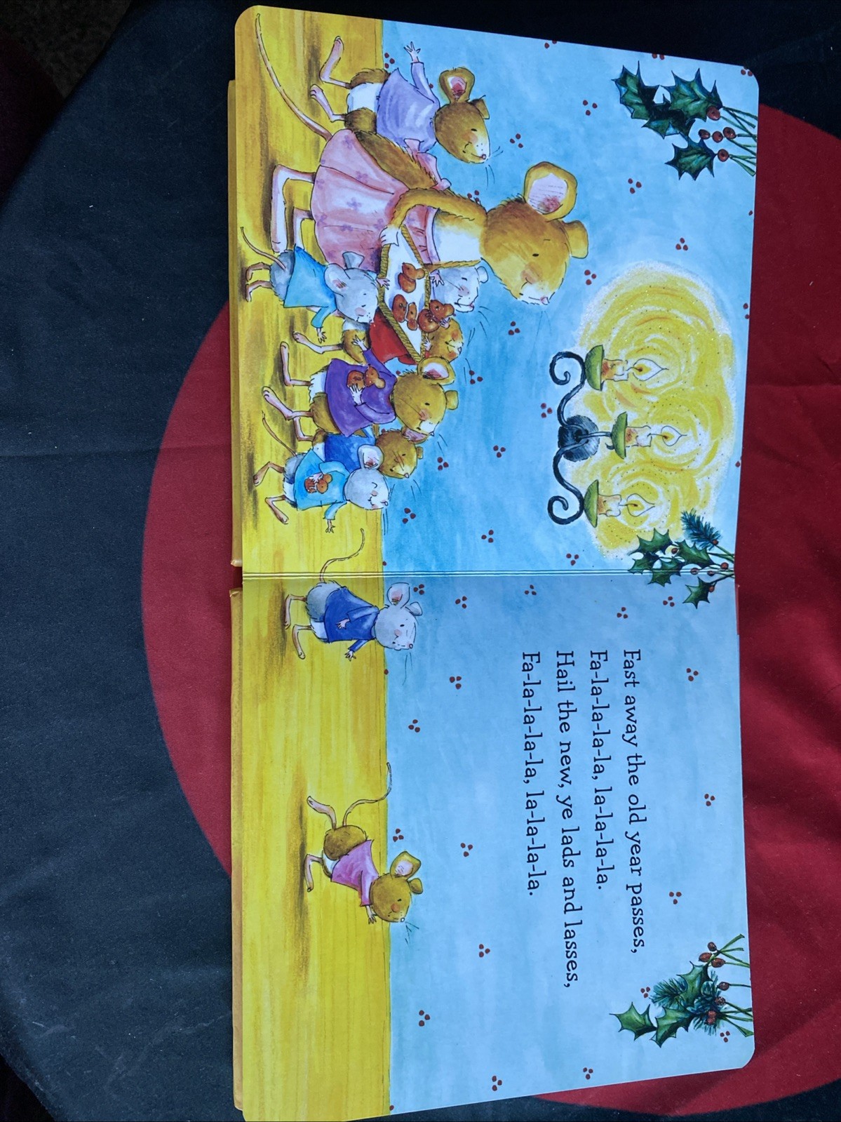 *KIDS🎅🏼 Deck the Halls by Veronica Vasylenko (2011, Pad Book) CHRISTMAS $12.25