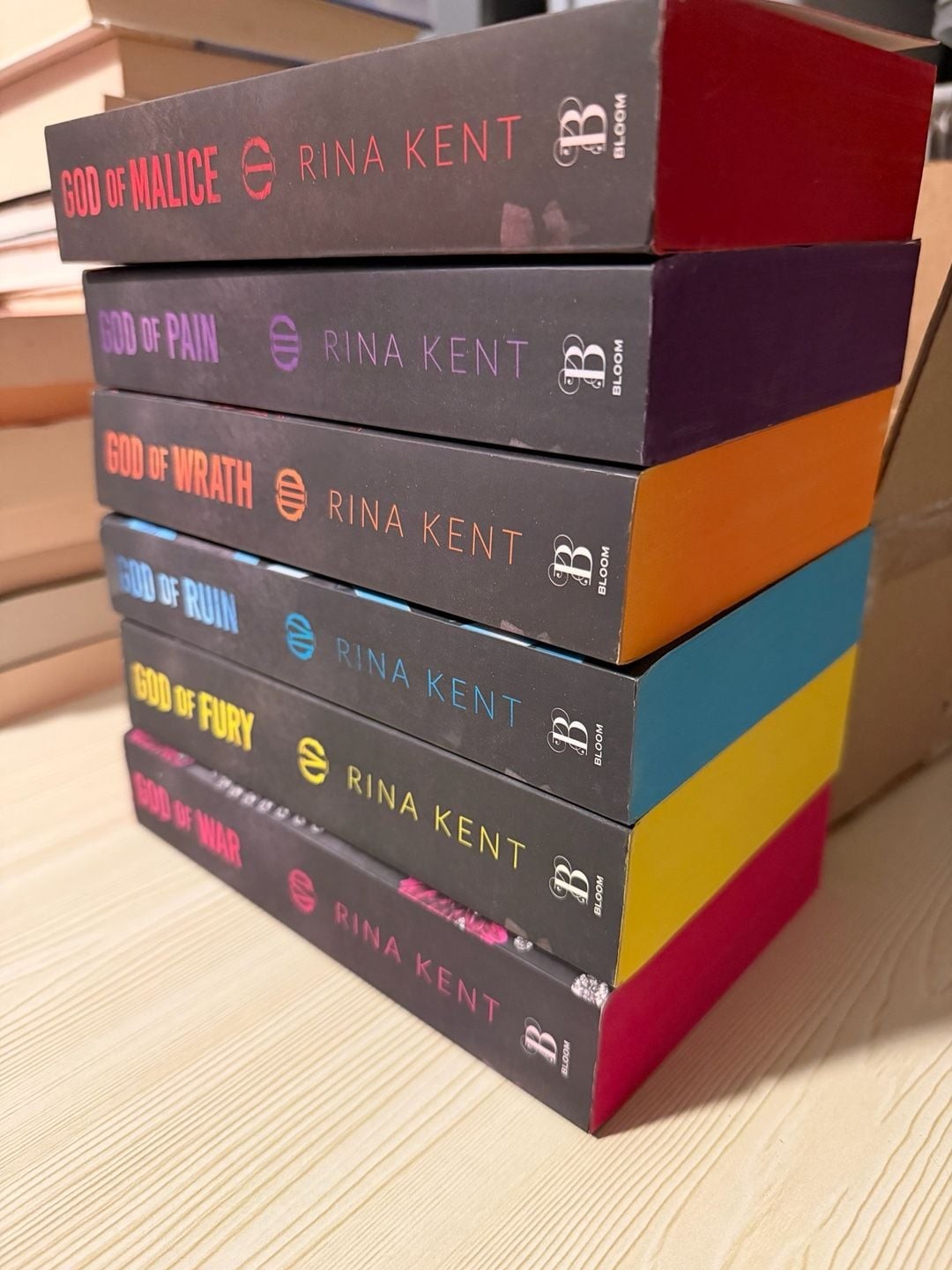 Legacy of Gods Series by Rina Kent