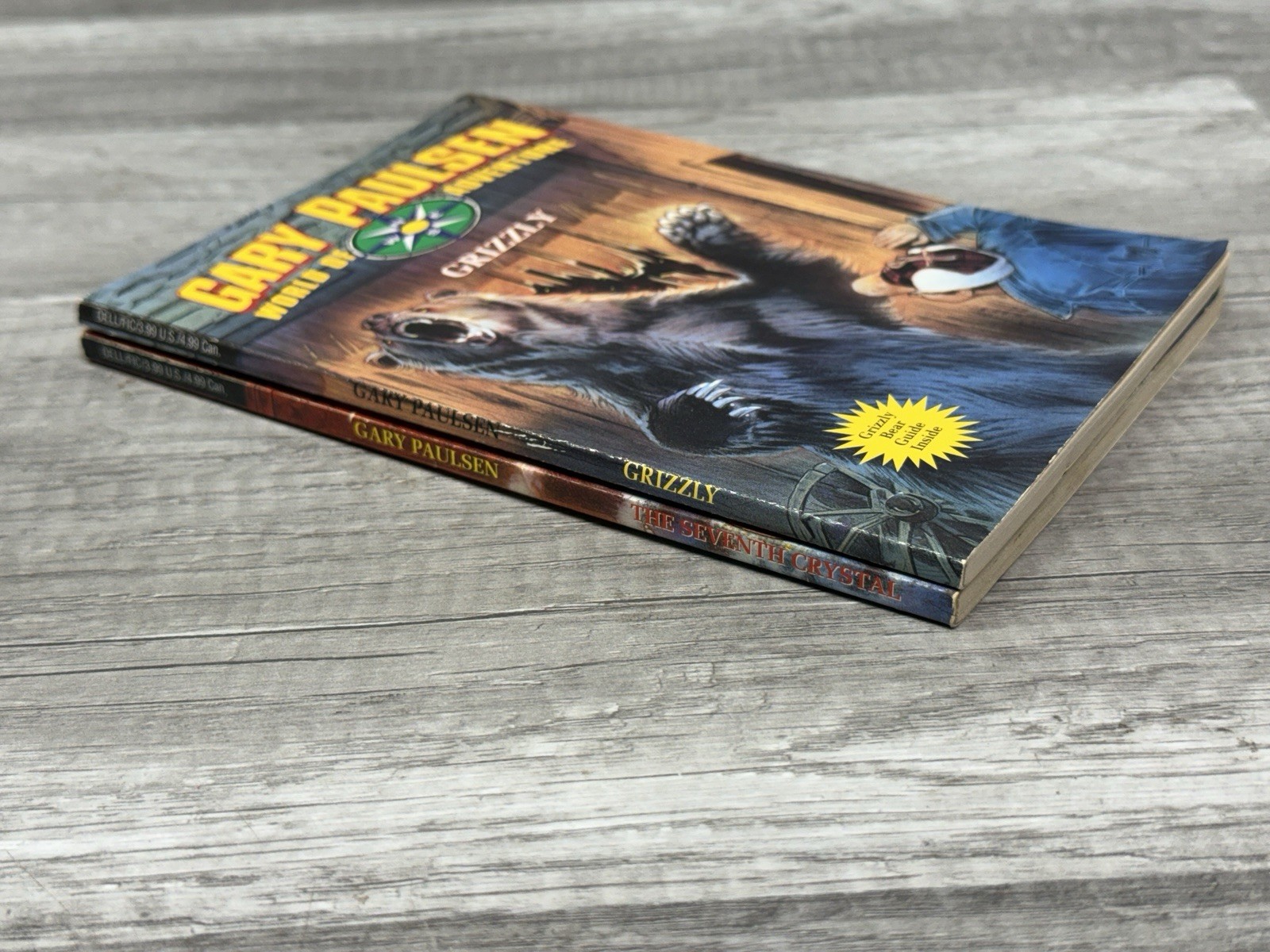 GRIZZLY & The Seventh Crystal (Gary Paulsen World of Adventure) by Gary Paulsen
