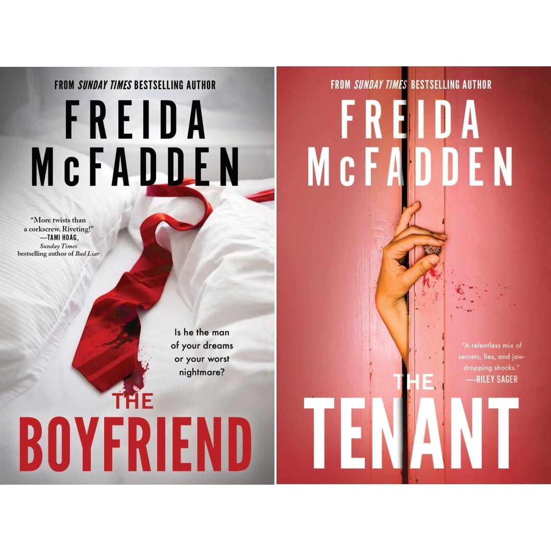 Freida McFadden Series 14 Books set The Housemaid,Dear Debbie, Ward D,The Tenant