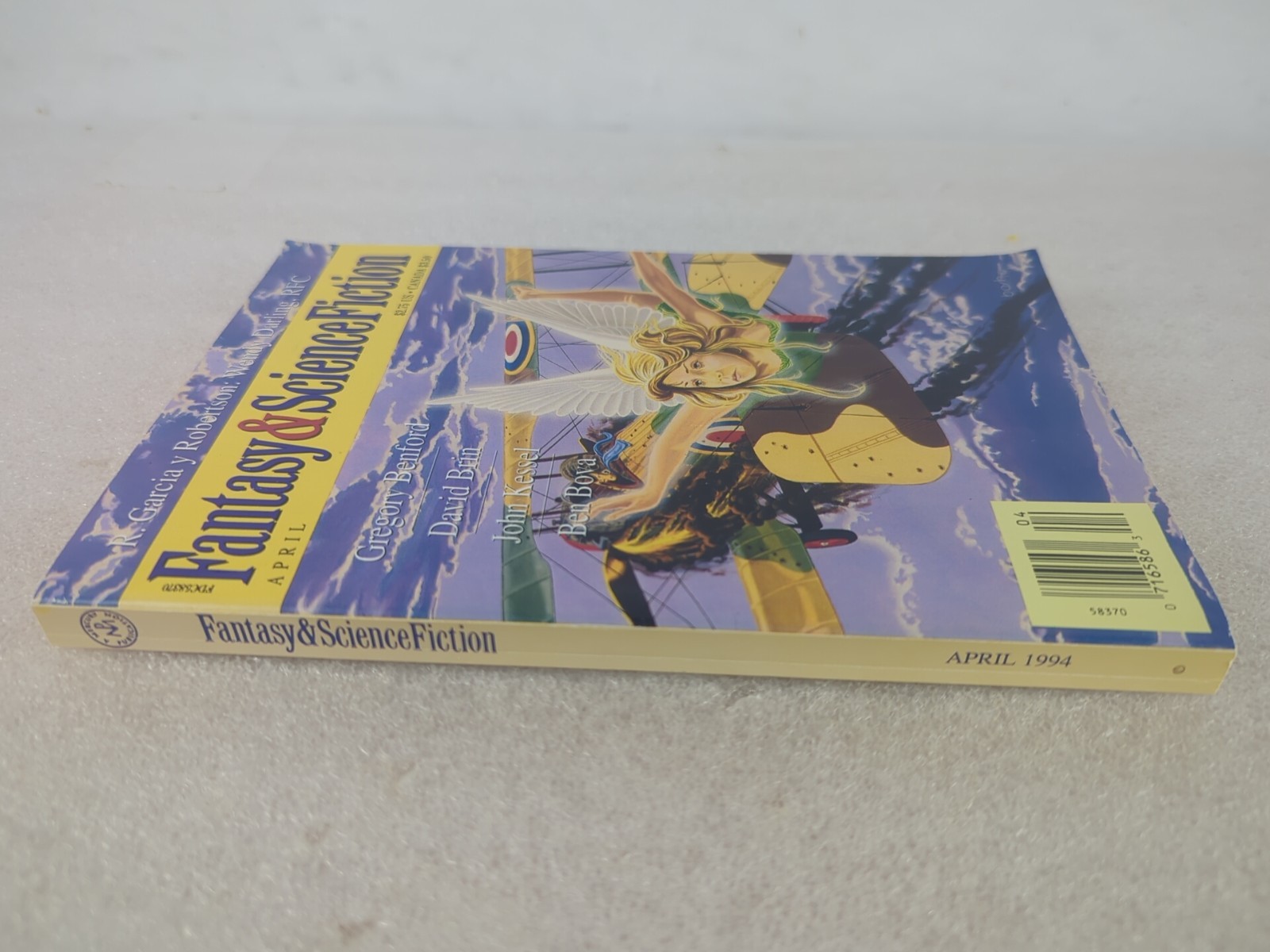 Fantasy & Science Fiction April 1994 Digest Paperback David Brin