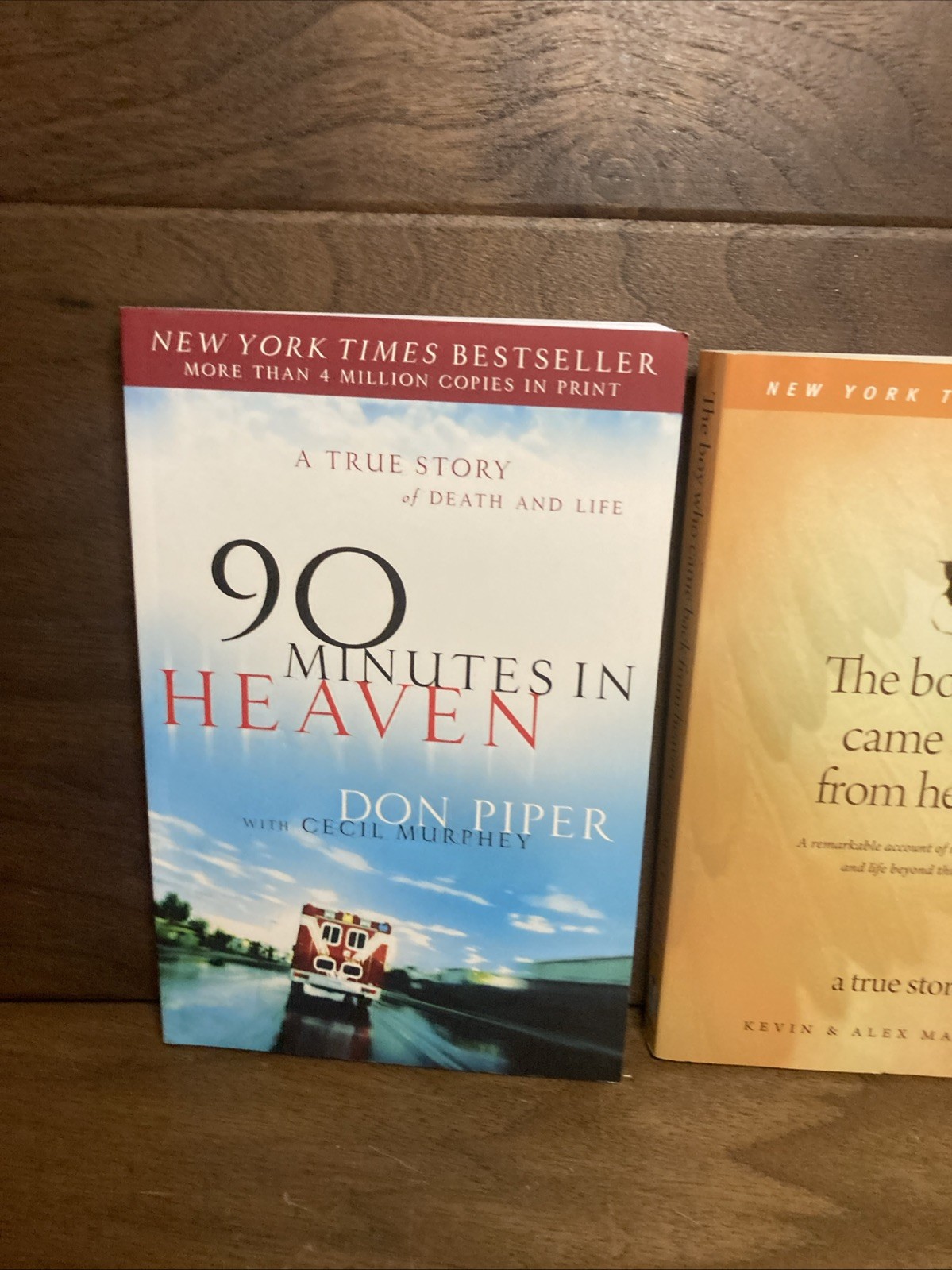 Set Of 3 90 Min In Heaven, The Boy Who Came Back From Heaven, To Heaven And Back