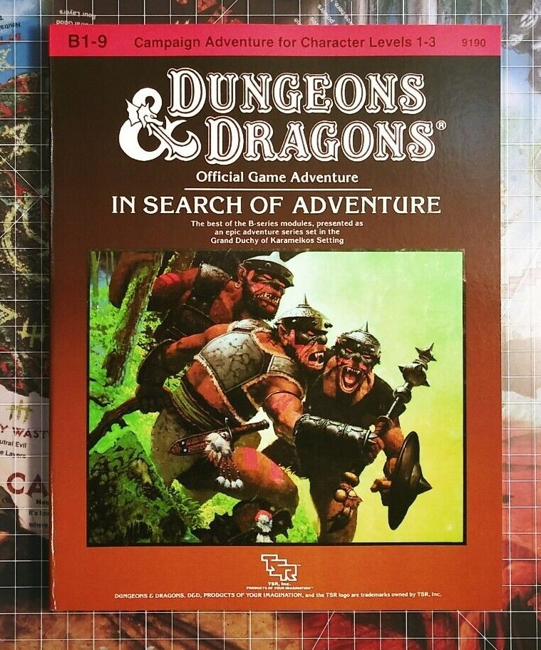 B1-9 In Search of Adventure – Dungeons & Dragons