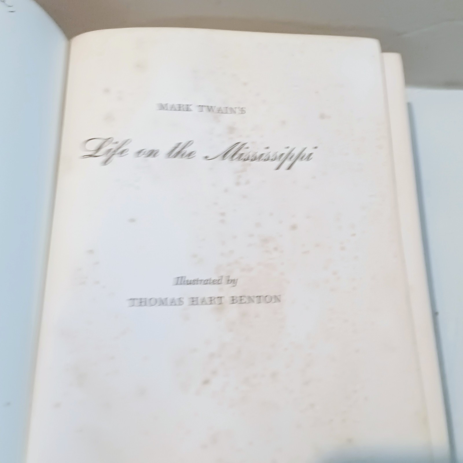 Life on the Mississippi-Mark Twain-Easton Press Luxury Edition-Leather Bound